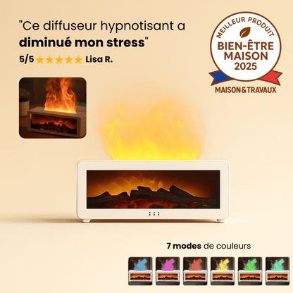FlamZen - Diffuseur & Humidificateur Cheminée