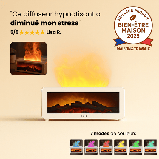 FlamZen - Diffuseur & Humidificateur Cheminée
